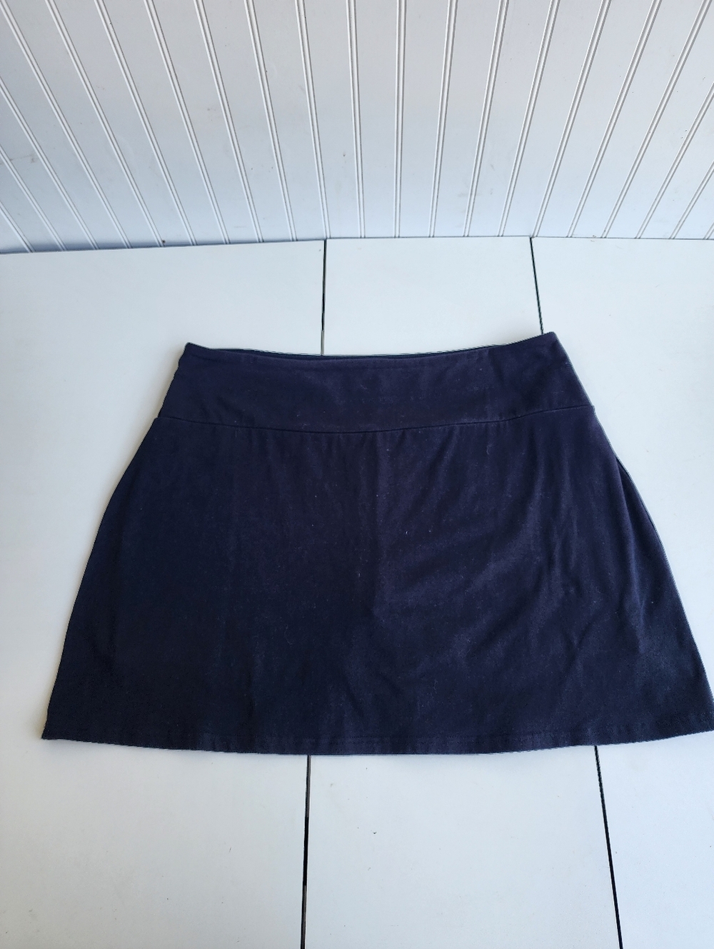 Coral Bay Skort Womens Skirt Shorts Golf Tennis Cotton Black Stretch Pull On 2X